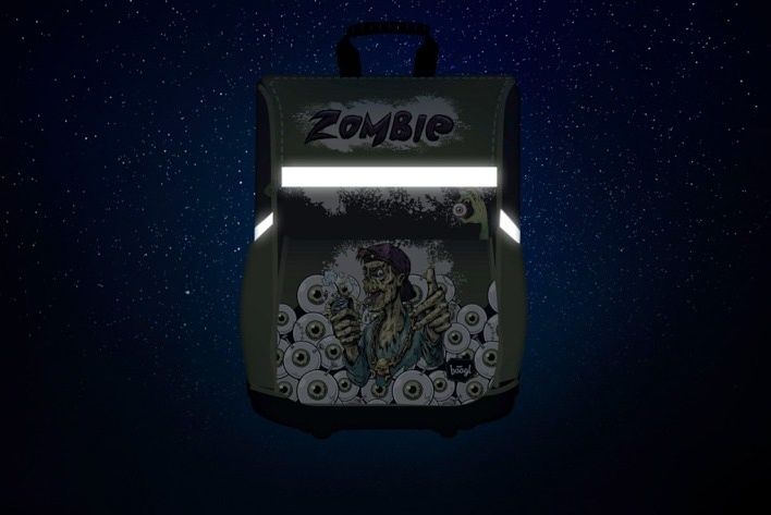 BAAGL Školní aktovka Zippy Zombie 17 l - obrázek 2