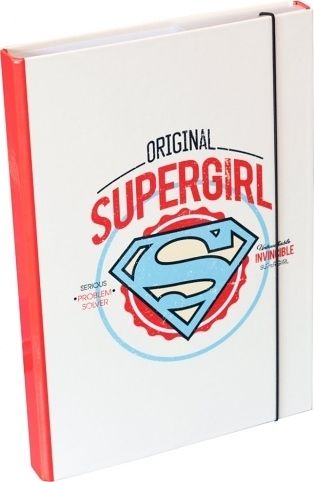 Desky na školní sešity A4 Supergirl - obrázek 1