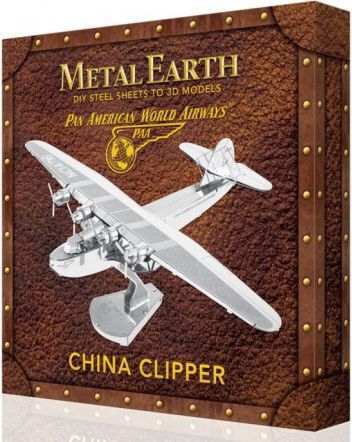 METAL EARTH 3D puzzle Pan American World Airways: China Clipper (deluxe set) - obrázek 1