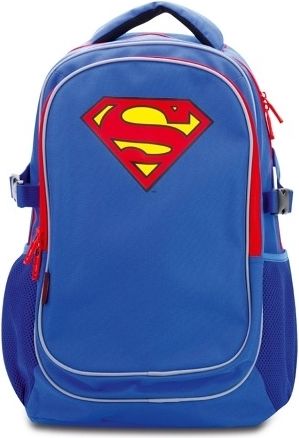 Školní batoh s pončem Superman – ORIGINAL - obrázek 1