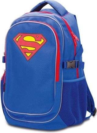Školní batoh s pončem Superman – ORIGINAL - obrázek 7