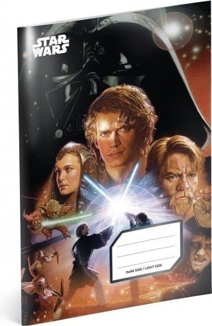 Školní sešit Star Wars – Attack, A4, 40 listů, nelinkovaný - obrázek 1