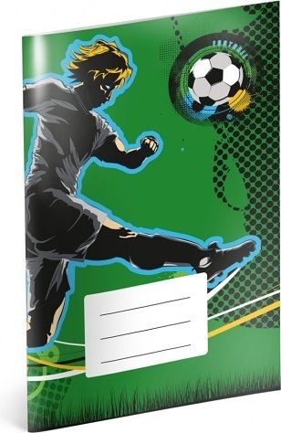 Školní sešit Fotbal, A5, 40 listů, čtverečkovaný - obrázek 1