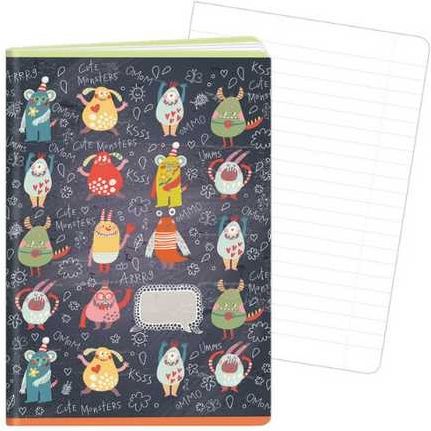 Sešit A4 40 listů Cute Monsters - obrázek 1