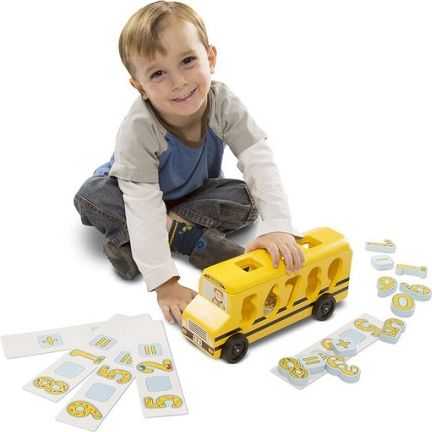 Melissa & Doug přiřazování čísel s matematickým autobusem - obrázek 2