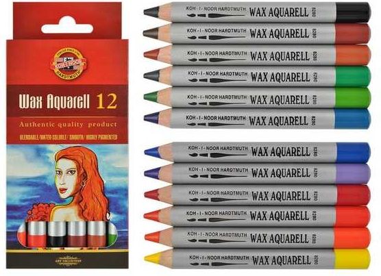 Souprava tužek wax akvarelových 8282  12 - obrázek 1