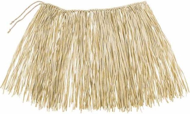 Havajská sukně přírodní vzhled 45cm - obrázek 1