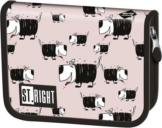 Penál jednopatrový St.RIGHT Dogs - obrázek 1