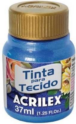 Barva na textil metalická 37ml 535 Sea - obrázek 1
