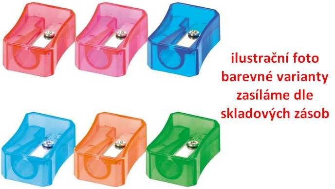 Ořezávátko plast mix barev - obrázek 1