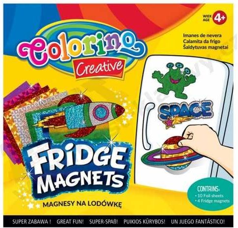 Colorino magnety na lednici sada 4 ks - obrázek 1