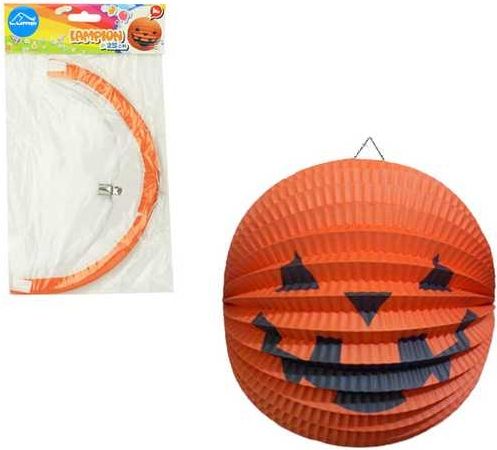 Lampion 25cm kulatý Dýně - obrázek 1