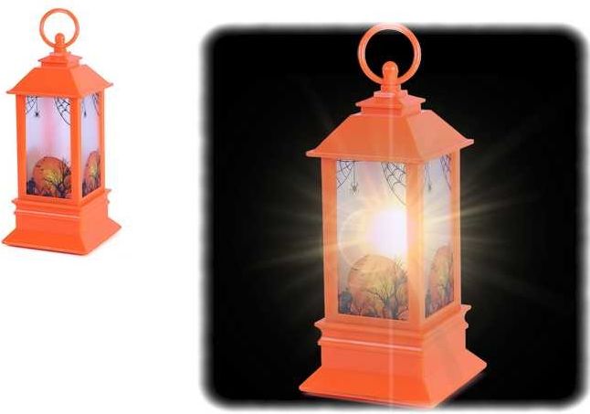 Lampa na halloween se světlem - obrázek 1