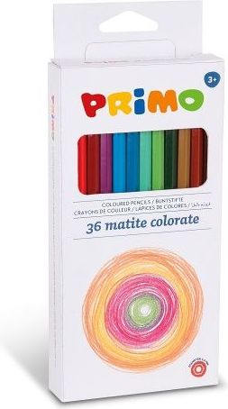 Pastelky barevné PRIMO, tuha 2,9mm, 36ks, blistr - obrázek 1