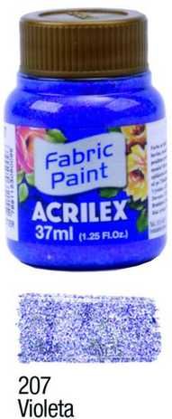 Barva na textil Glitter 37ml 207 Violet - obrázek 1