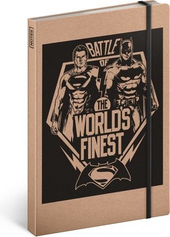 Notes Batman v Superman – Battle, linkovaný, 13 × 21 cm - obrázek 1