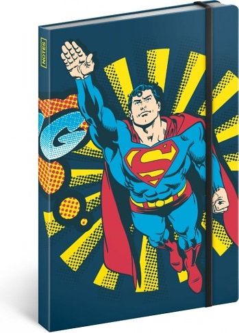 Notes Superman – Bang, linkovaný, 13 × 21 cm - obrázek 1