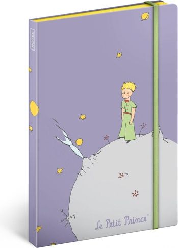 Notes Malý princ (Le Petit Prince) – Planet, nelinkovaný, 13 × 21 cm - obrázek 1