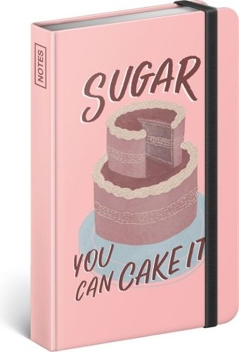 Notes Sugar – Studio Tabletters, linkovaný, 11 × 16 cm - obrázek 1
