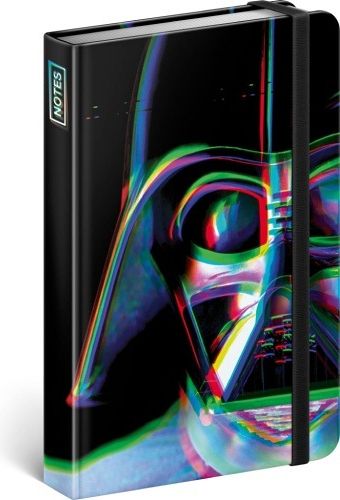 Notes Star Wars – Vader, linkovaný, 11 × 16 cm - obrázek 1