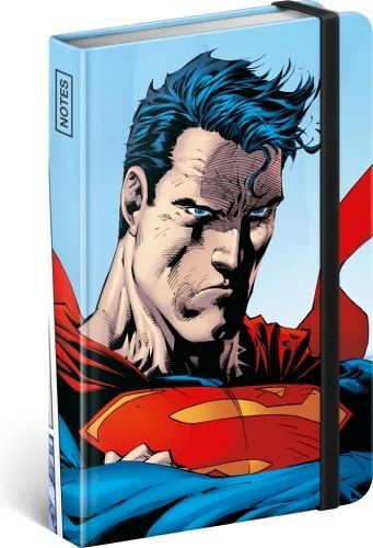 Notes Superman – World Hero, linkovaný, 11 × 16 cm - obrázek 1