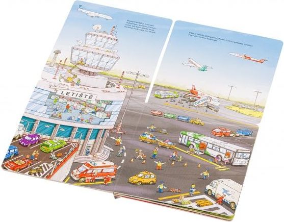 DOPRAVA NAD A POD ZEMÍ – Velkoformátová rozkládací kniha - obrázek 5