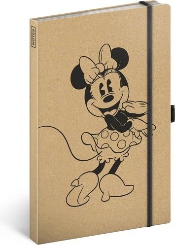 Notes Minnie Craft linkovaný, 13 × 21 cm - obrázek 1