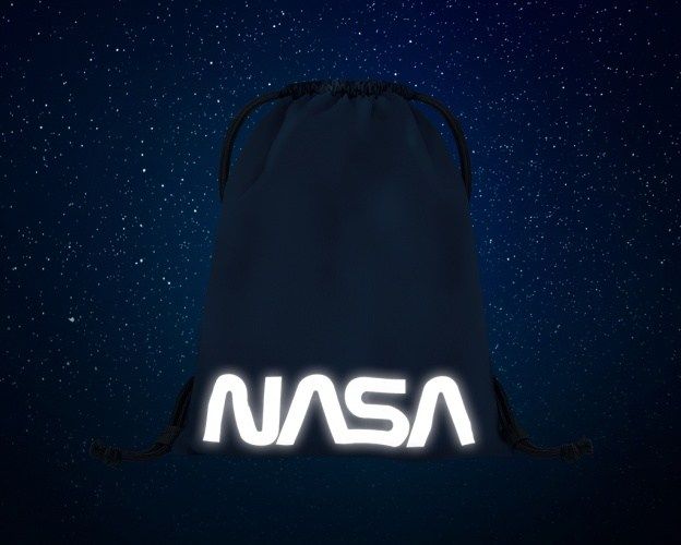 BAAGL Sáček na obuv NASA modrý - obrázek 2
