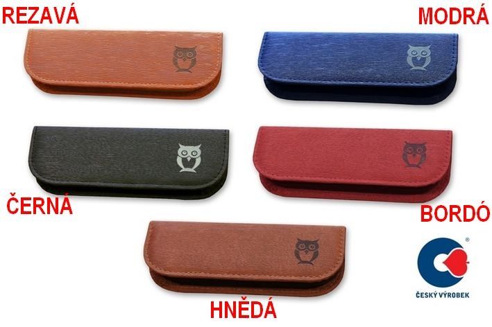 Studentský perečník "Sova" 18,5x6,5x3cm - obrázek 1