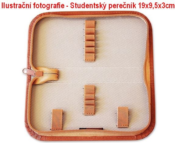 Studentský perečník "Sova" 19x9,5x3cm - obrázek 2