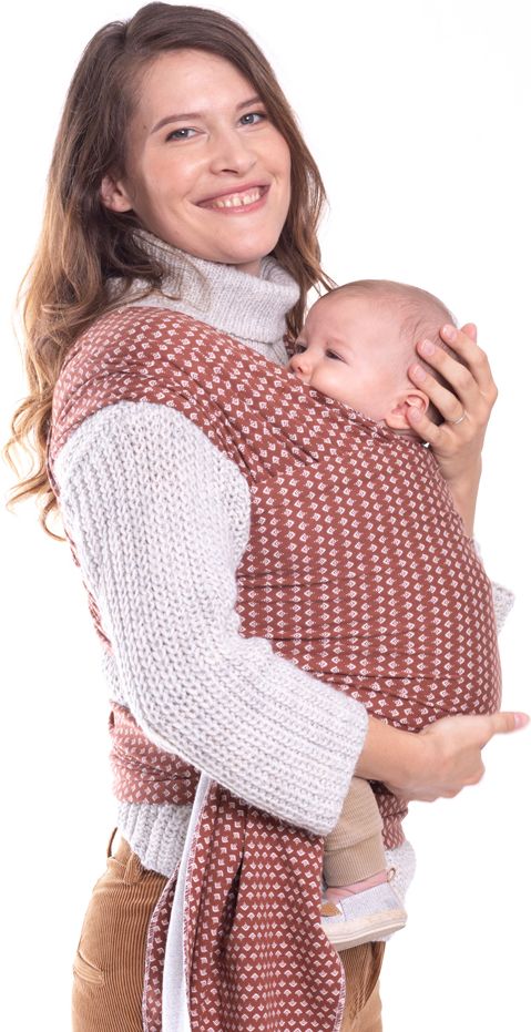 BOBA Nosítko dětí / šátek Wrap Print Hali - obrázek 1