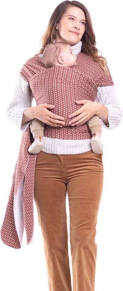 BOBA Nosítko dětí / šátek Wrap Print Hali - obrázek 2