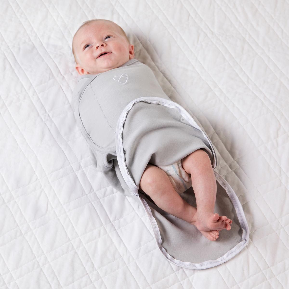 Zavinovačka SwaddleMe-Deluxe - Růže Bílá SwaddleMe - obrázek 2