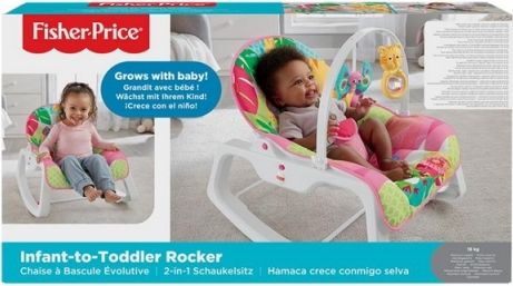 Fisher Price SEDÁTKO OD MIMINKA PO BATOLE RŮŽOVÉ - obrázek 2