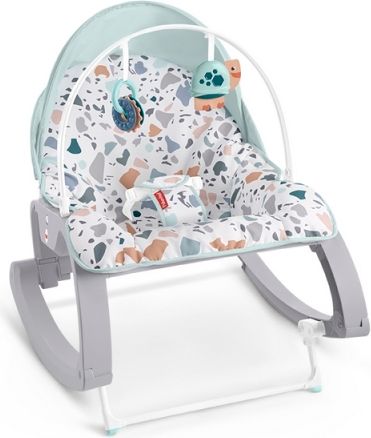 Fisher Price SEDÁTKO OD MIMINKA PO BATOLE TERRAZZO SE STŘÍŠKOU - obrázek 2