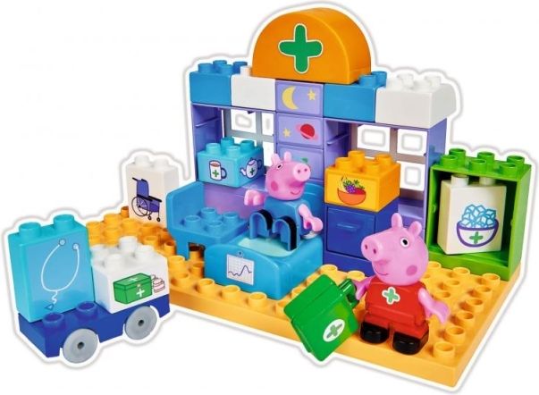 PlayBig BLOXX Peppa Pig Sada s kufříkem - obrázek 4