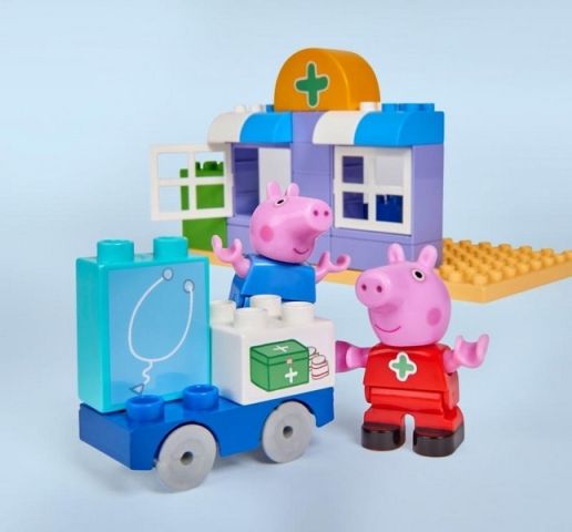 PlayBig BLOXX Peppa Pig Sada s kufříkem - obrázek 6