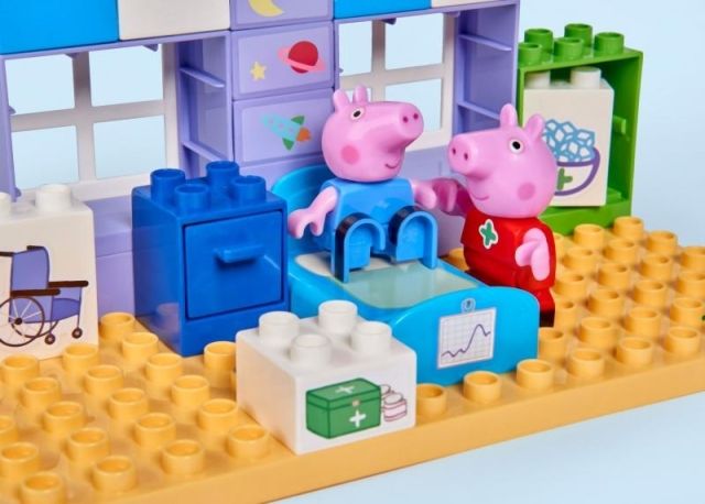 PlayBig BLOXX Peppa Pig Sada s kufříkem - obrázek 7