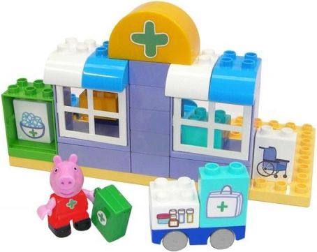 PlayBig BLOXX Peppa Pig Sada s kufříkem - obrázek 8