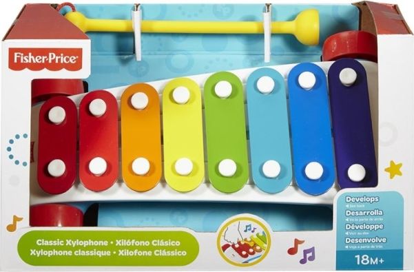 Fisher Price ZÁBAVNÝ TAHACÍ XYLOFON - obrázek 1
