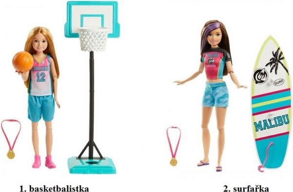 BARBIE SPORTOVÁNÍ - obrázek 1