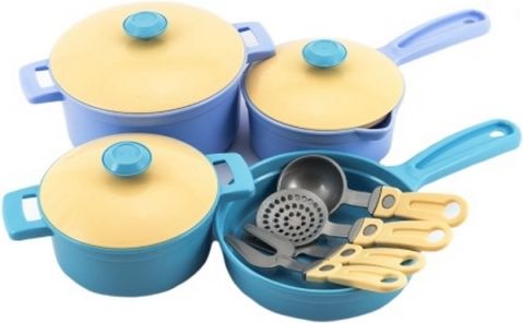 Sada pánví s doplňky plast 11ks v sáčku - obrázek 4