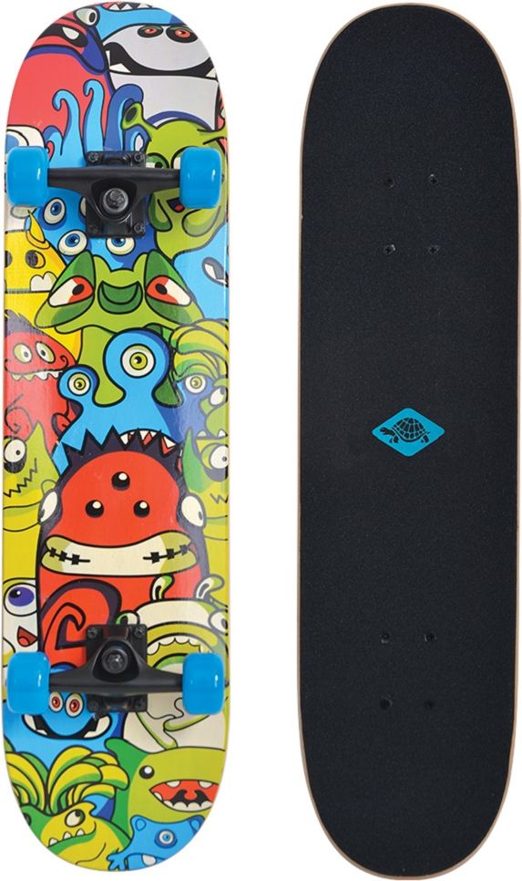 Skateboard SCHILDKROT Slider 31" - Monsters - obrázek 1
