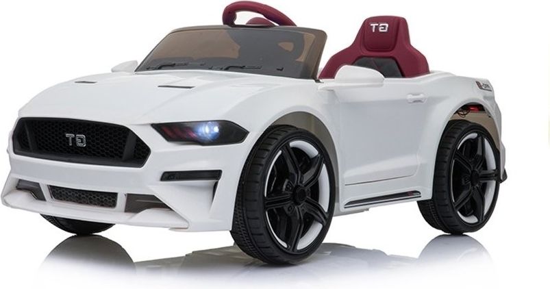 Mamido Elektrické autíčko Mustang GT bílé 4113 - obrázek 1