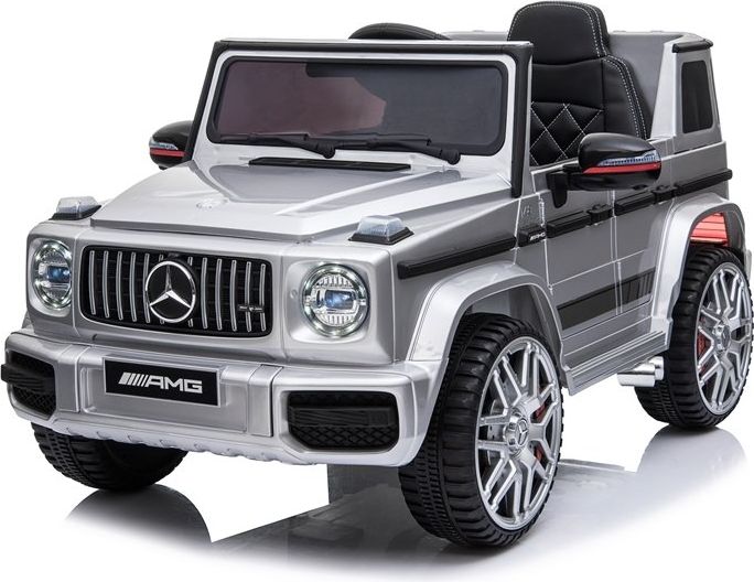 Mamido Mercedes G63 AMG LAKOVANÉ stříbrné G63 AMG LAK SR - obrázek 1