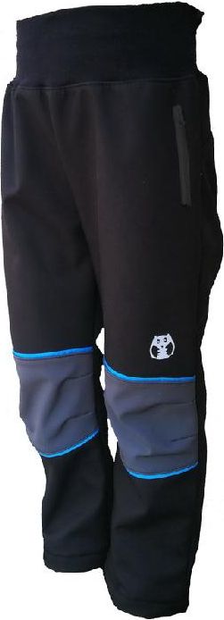 Kukadloo KUAKDLOO softshell kalhoty černé se zipem Velikost oblečení: 146 - obrázek 1