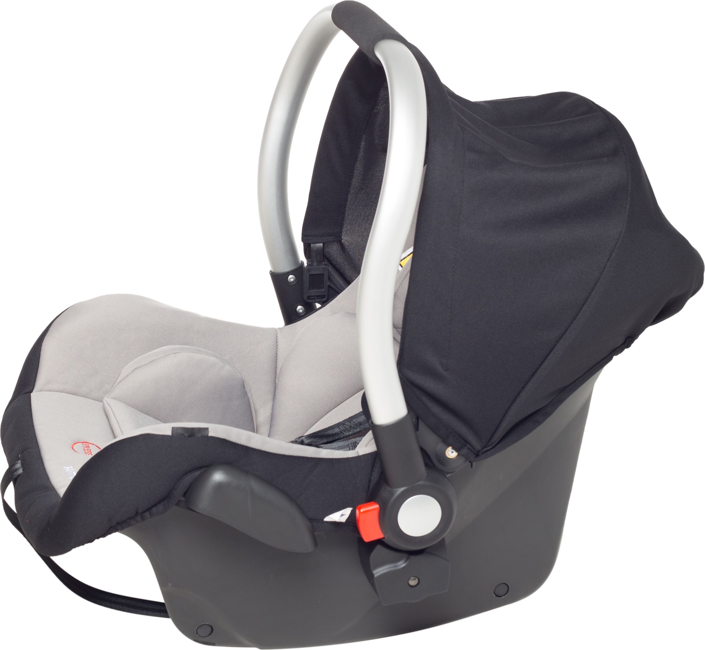 BRITTON Autosedačka BabyWay+(0-13kg) Barva: černá/ šedá - obrázek 3