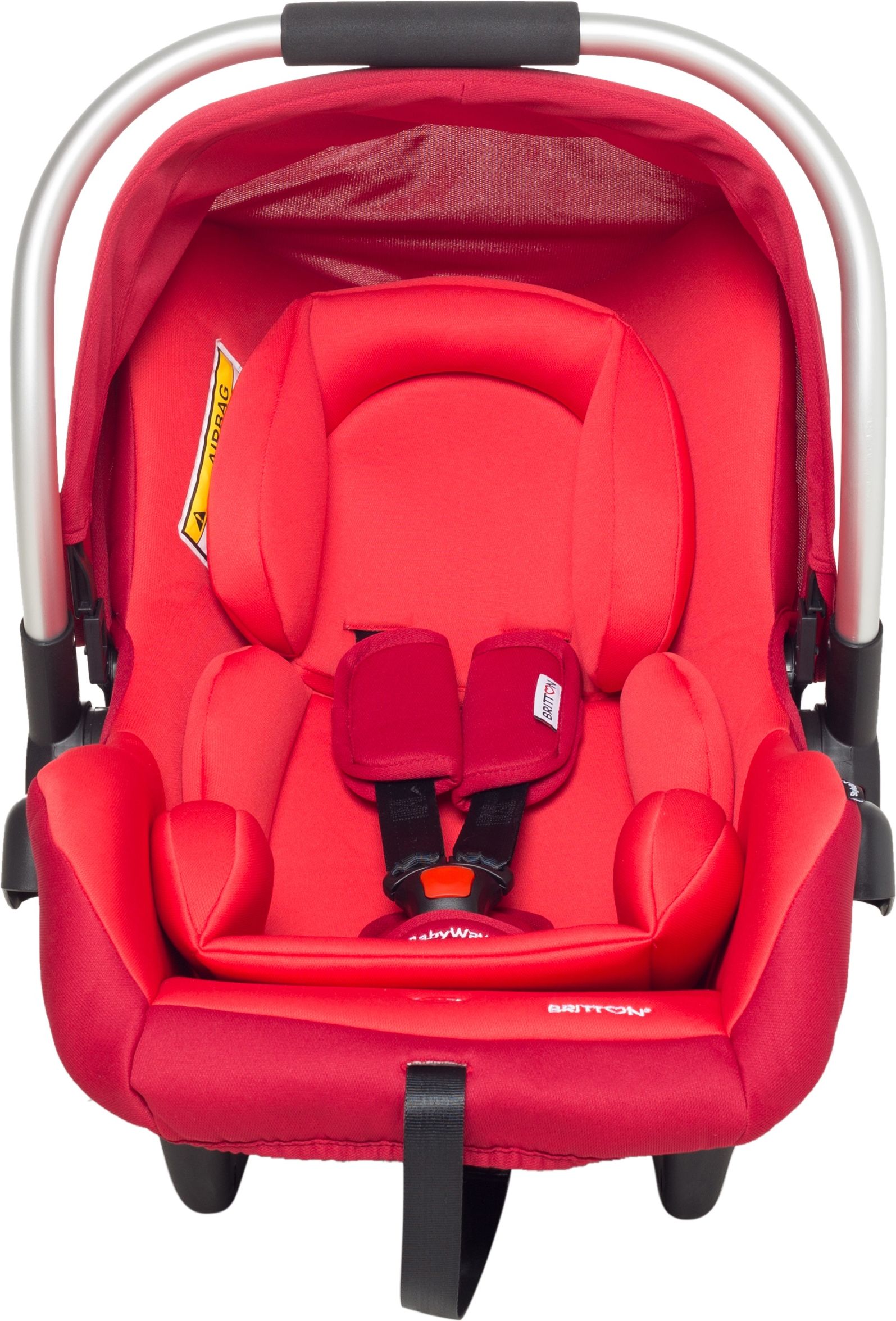 BRITTON Autosedačka BabyWay+(0-13kg) Barva: černá/ šedá - obrázek 7