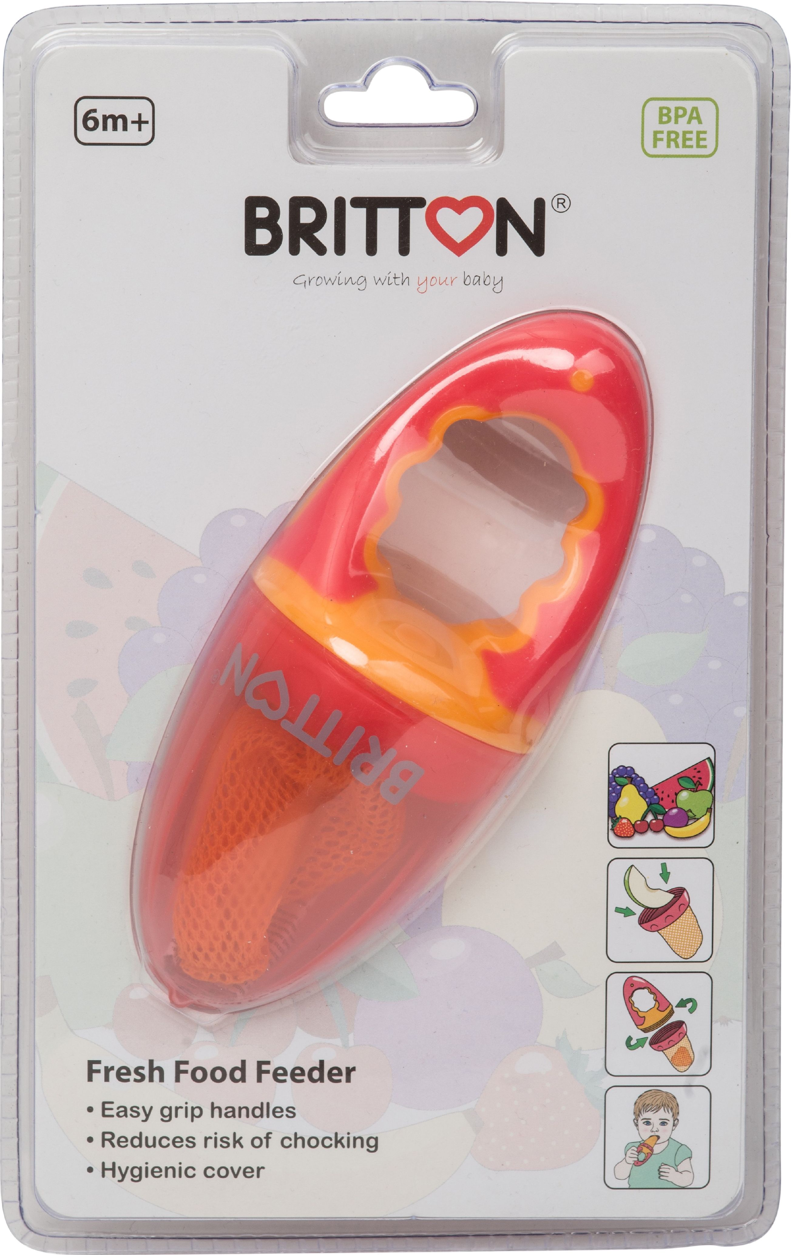 BRITTON Krmící síťka Barva: červená - obrázek 9