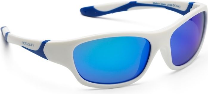 Koolsun  sluneční brýle SPORT – Bílá / Modrá velikost: 6+ - obrázek 2
